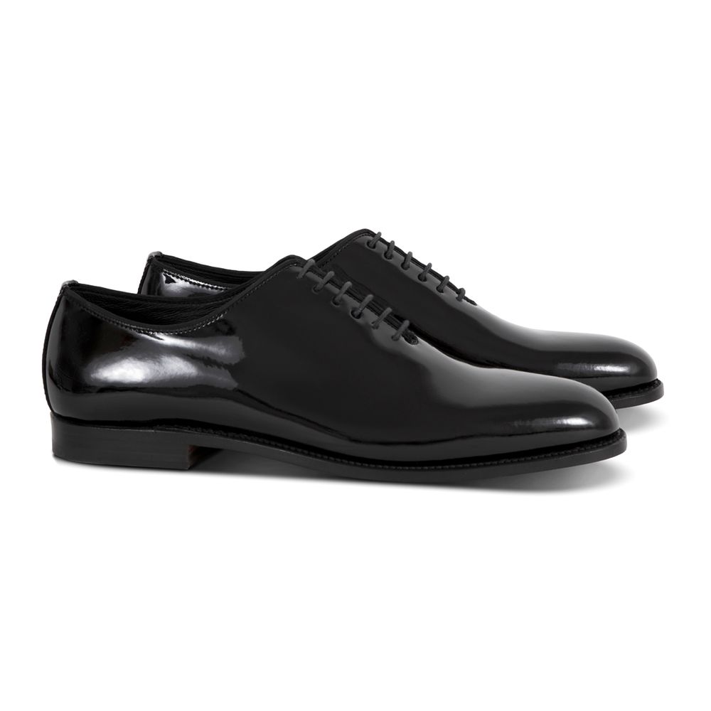 patent leather evening shoes