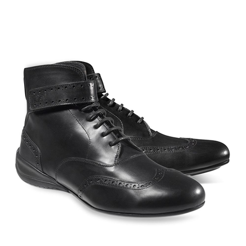 leather driving boots